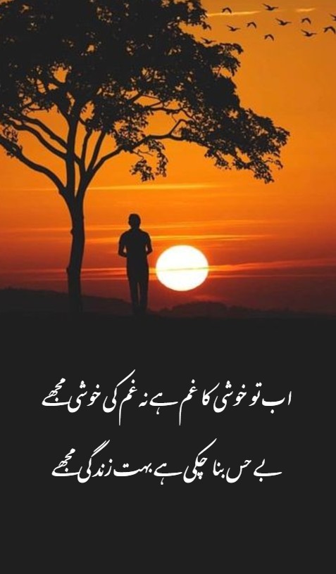 Sad Urdu Poetry | Best Collection of 2 Line Sad Urdu Poetry