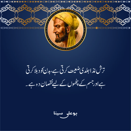 Ibn_e_Sina 20 Famous Quotes in Urdu